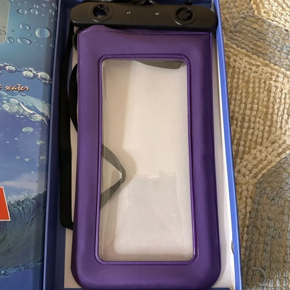 Planet earth waterproof cellphone holder